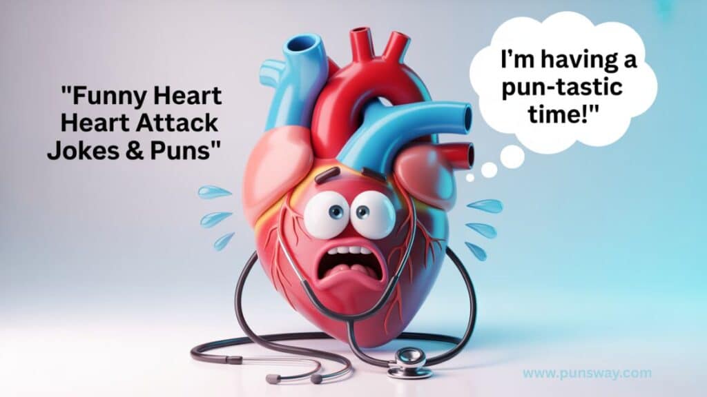 170+ Funny Heart Attack Jokes & Puns One Liner (2025)