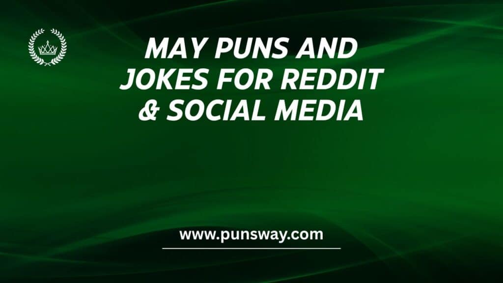 Jokes for Reddit & Social Media May Puns