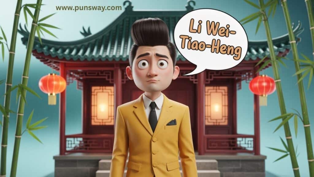 Funny Chinese Names Male