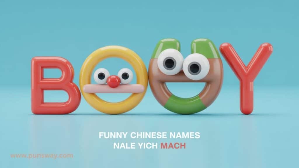 Funny Chinese Name Puns & One Liners