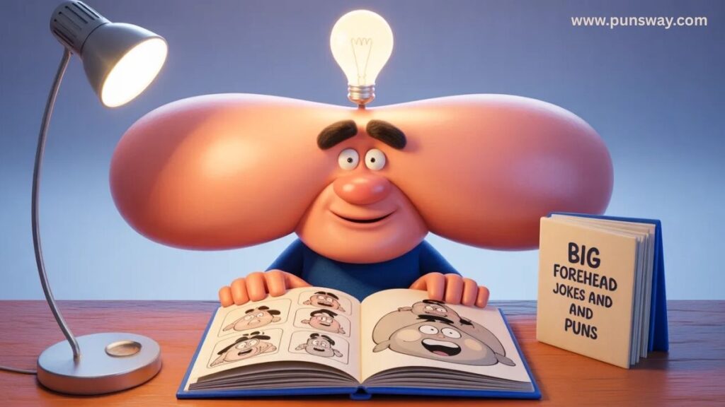 Big Forehead Jokes and puns 385+ One Liner