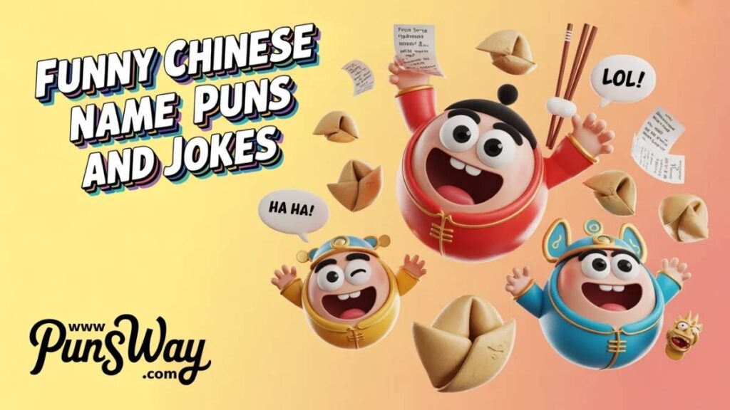 Chinese Girl Name Puns