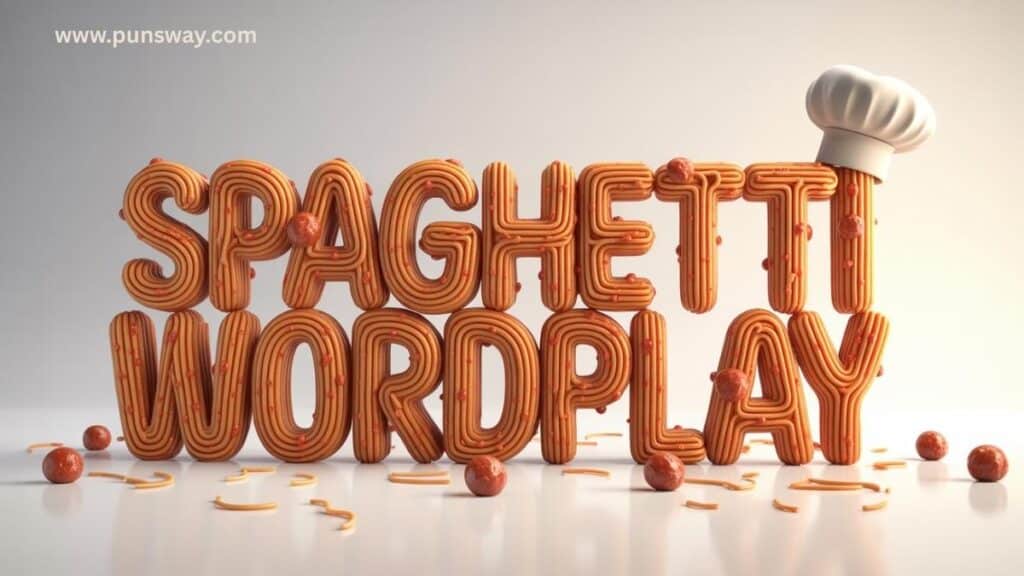 Spaghetti Wordplay Funny Puns