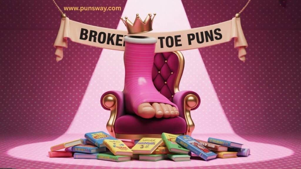 Broken Toe Puns and Stubbed Toe Jokes