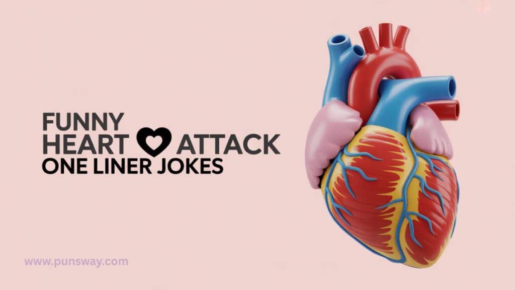 Funny Heart Attack Jokes & Puns One Liner
