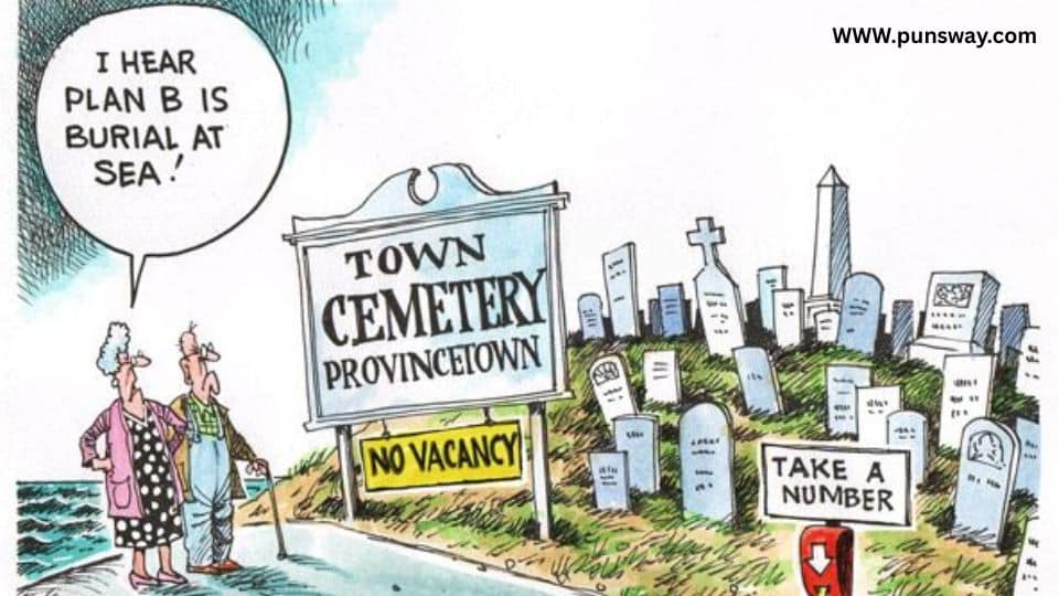 Why Do Cemetery Jokes Work?