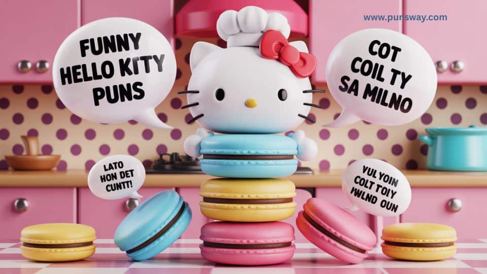 Funny Hello Kitty Puns & Jokes One Liner