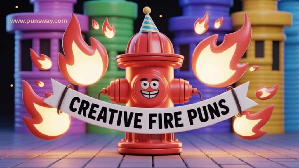 Creative Fire Puns For Captions
