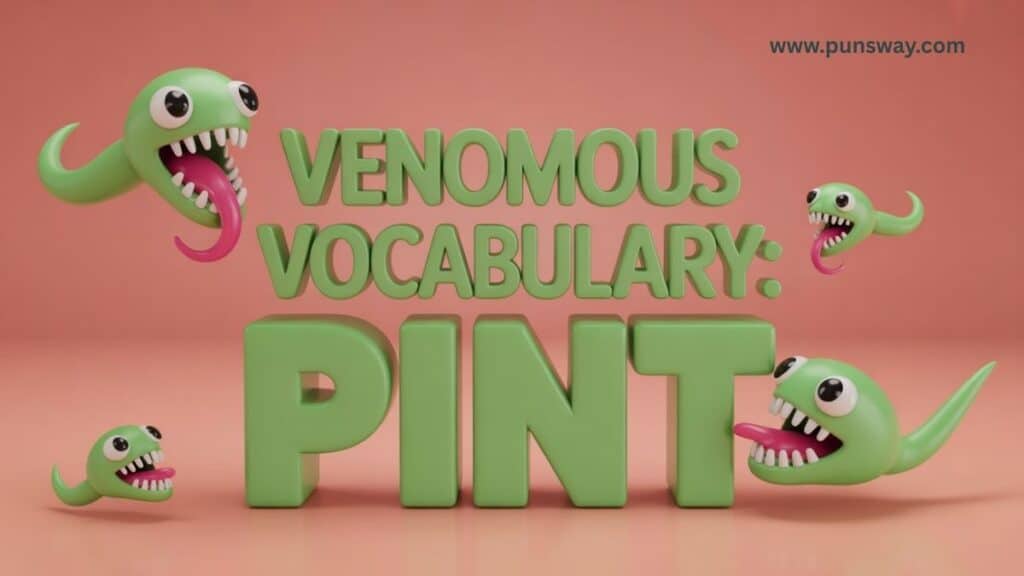 Venomous Vocabulary: Puns with a Bite