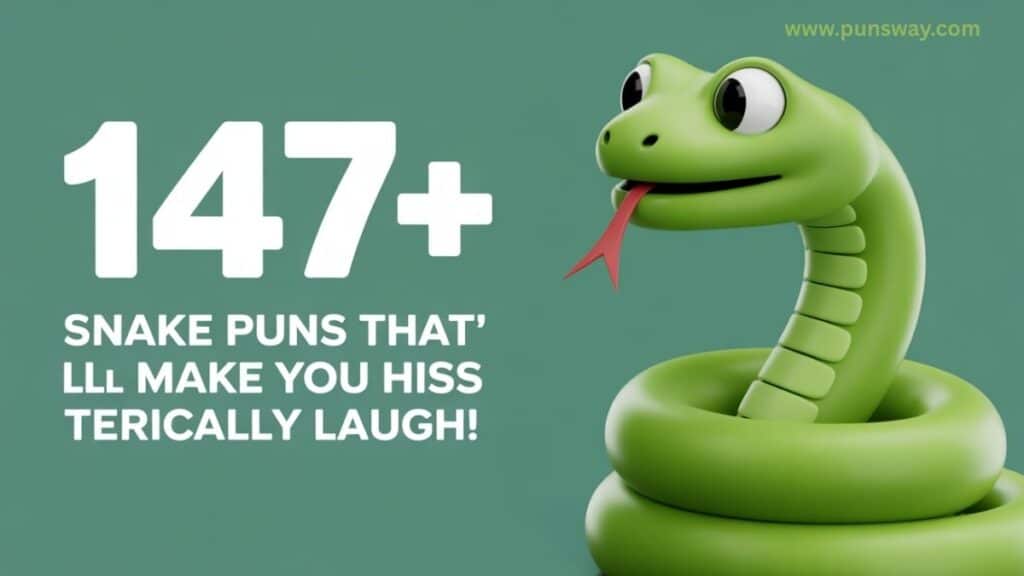 Snake Puns That'll Make You Hiss terically Laugh
