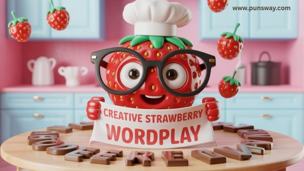 Creative Strawberry Wordplay