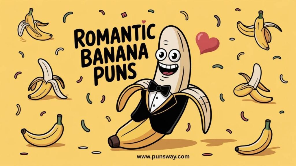Romantic Banana Puns to Send to Your Favorite Bunch