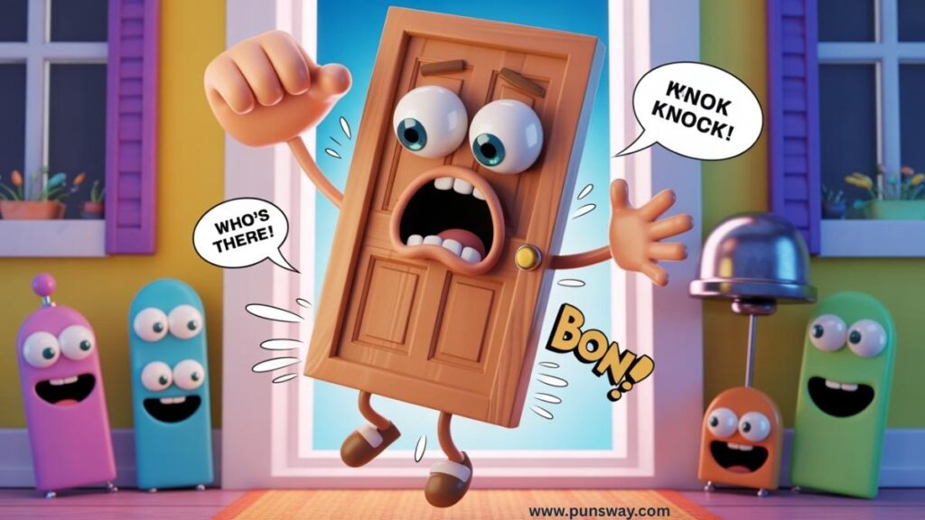 Funny Door Puns Captions