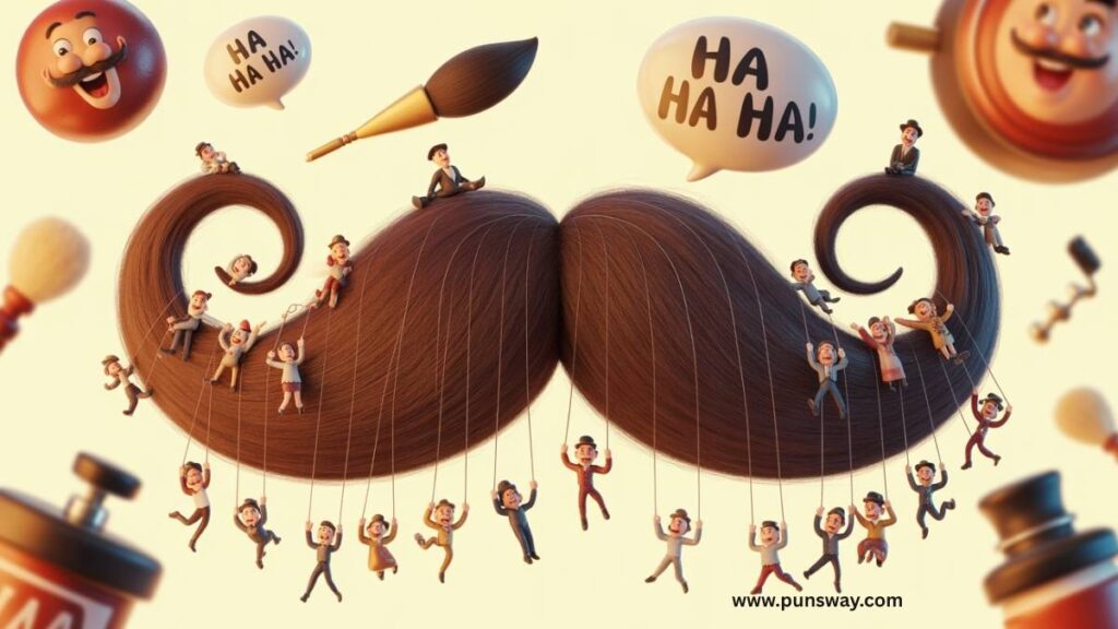 Funny Mustache One-Liners