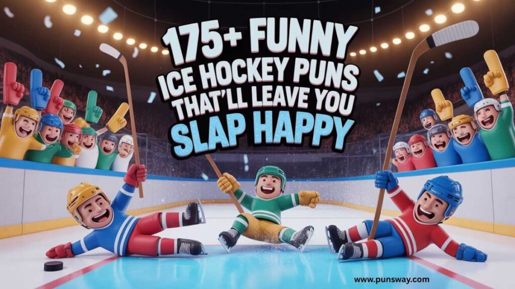 175+ Funny Ice Hockey Puns That’ll Leave You Slap Happy