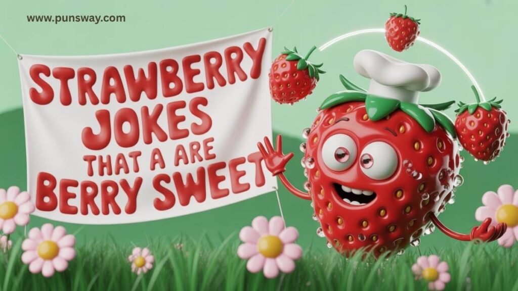 Strawberry Jokes That Are Berry Sweet