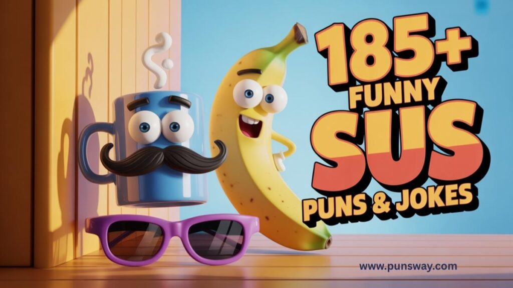 185+ Funny Sus Puns & Jokes One Liner