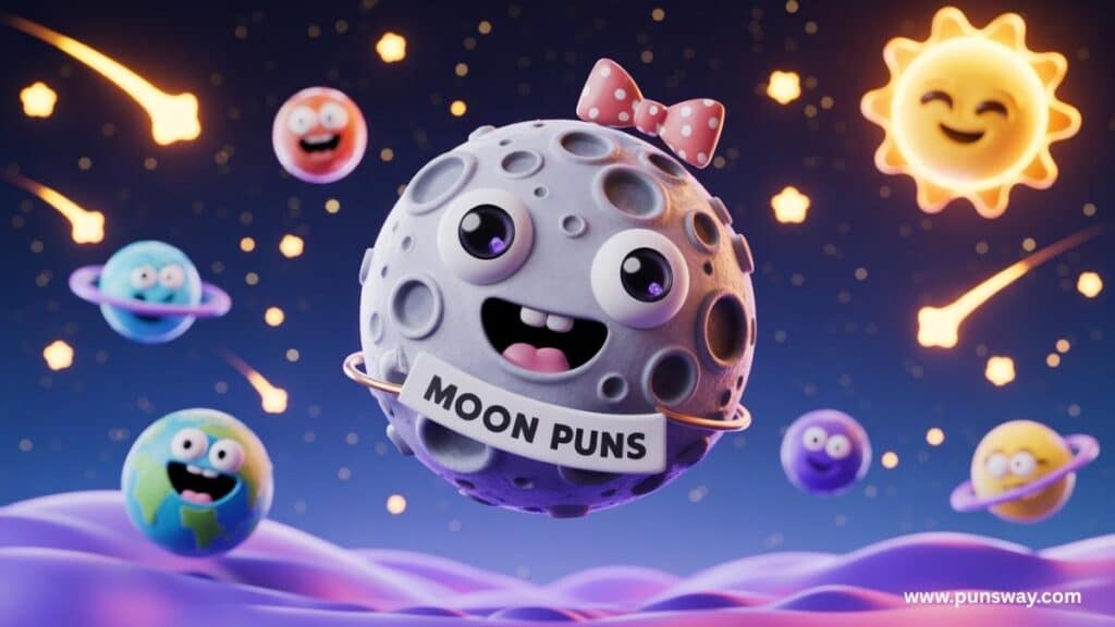 270 Moon Puns and Jokes Funny One Liners