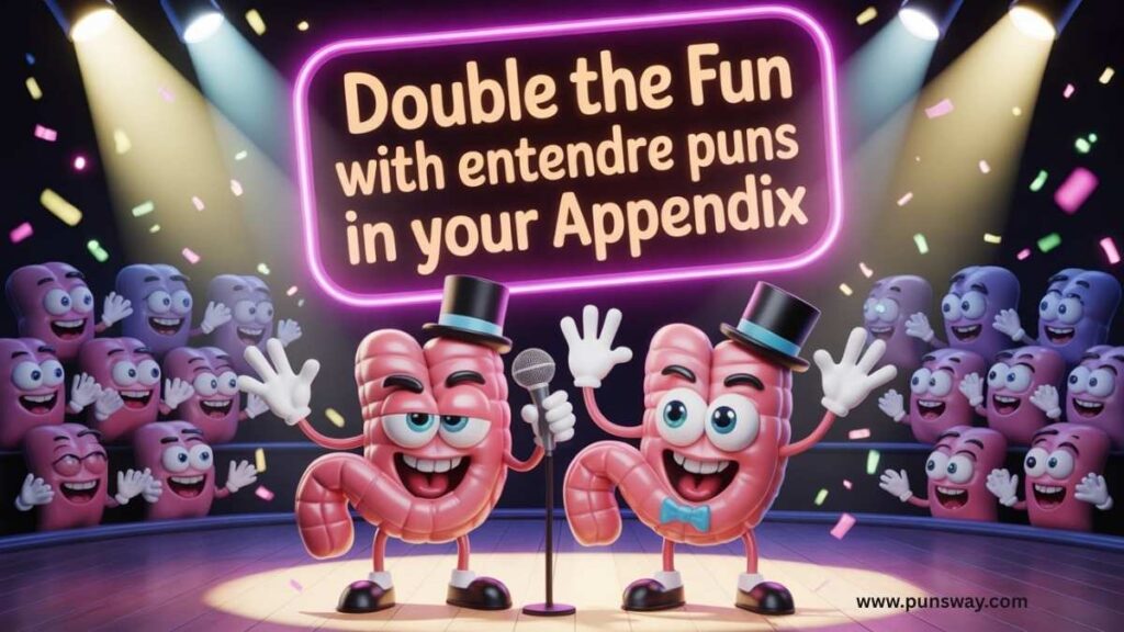 Double the Fun with Entendre Puns in Your Appendix