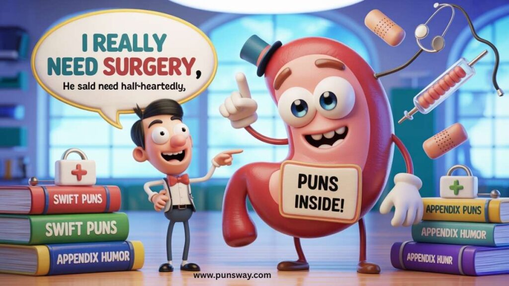 Tom Swifties and Appendix Puns