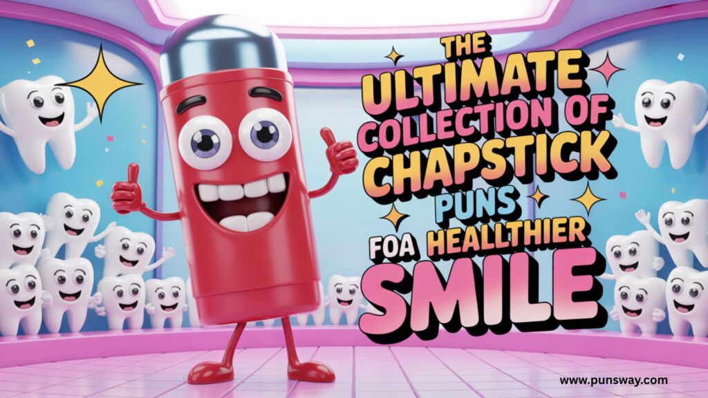 The Ultimate Collection of Chapstick Puns for a Healthier Smile