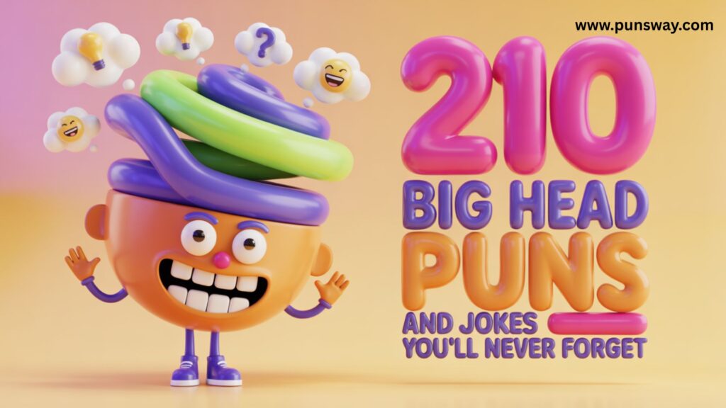 Big Head puns and Jokes You Won’t Forget