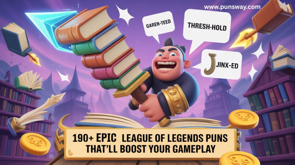 190+ Epic League of Legends Puns That Will Boost Your Gameplay
