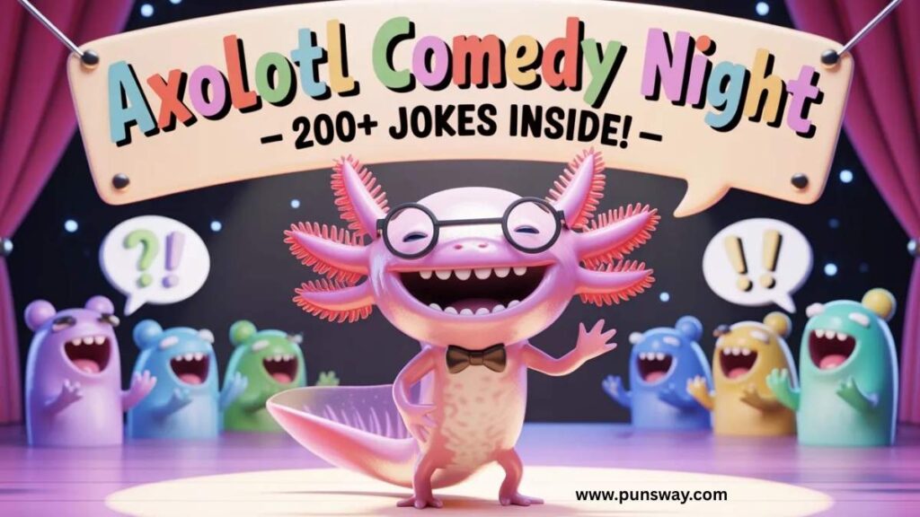 Cute Axolotl Puns That Melt Hearts