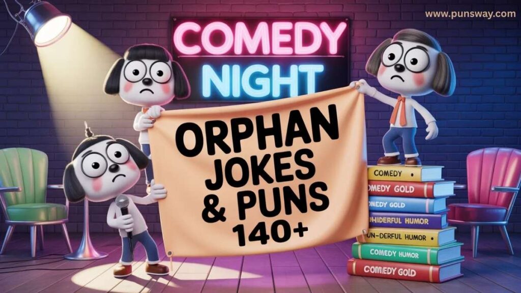 Orphan Jokes and puns 140+ One-Liners That Walk the Line