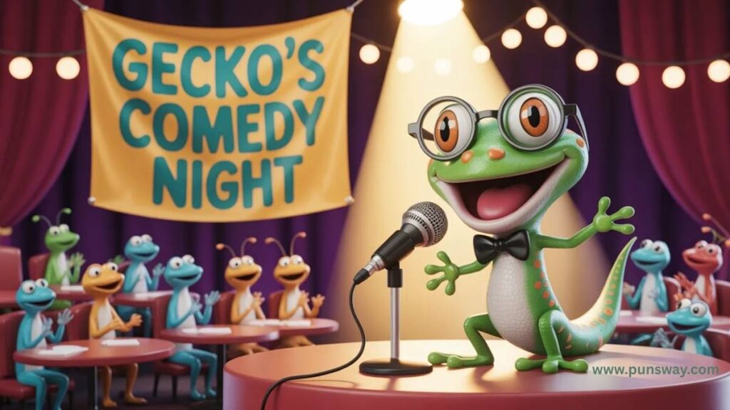 Gecko Groove and Movement Humor