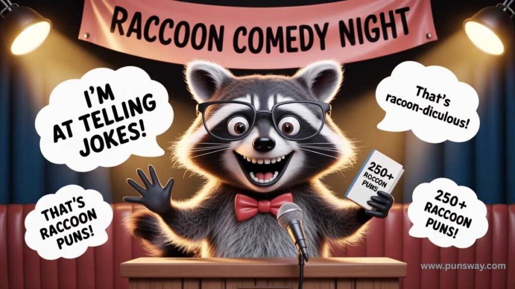 Raccoon Puns 250+
