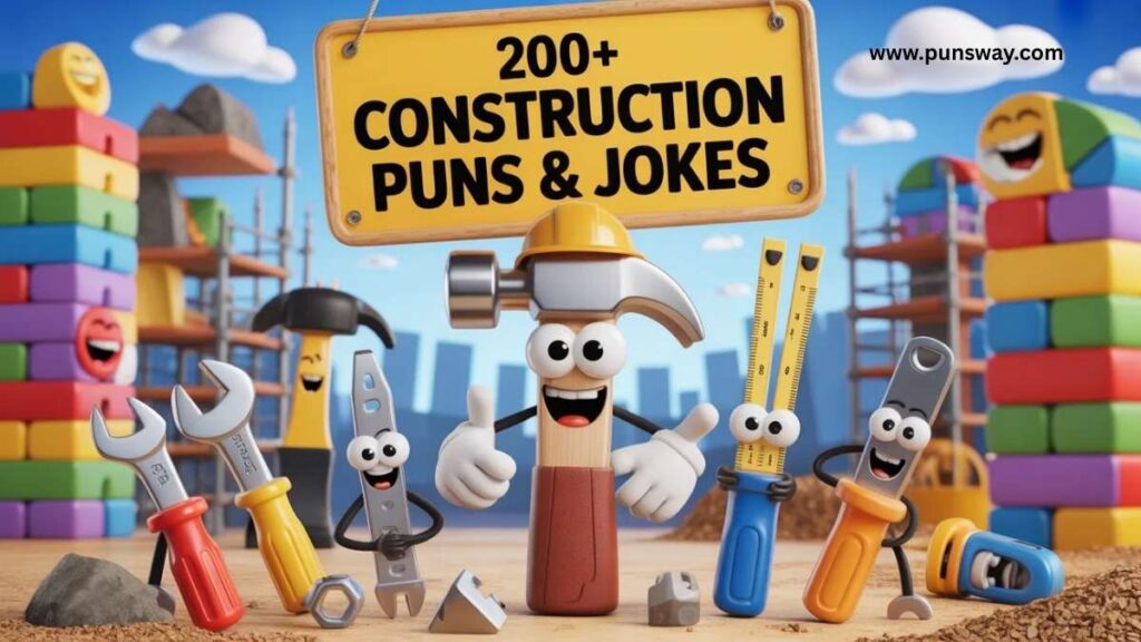 Construction Puns That Hammer It Out