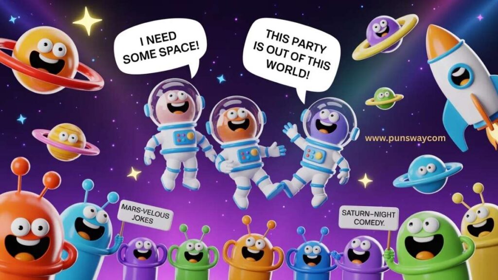 Orbit, Gravity, andSpace Jokes and puns Travel Humor