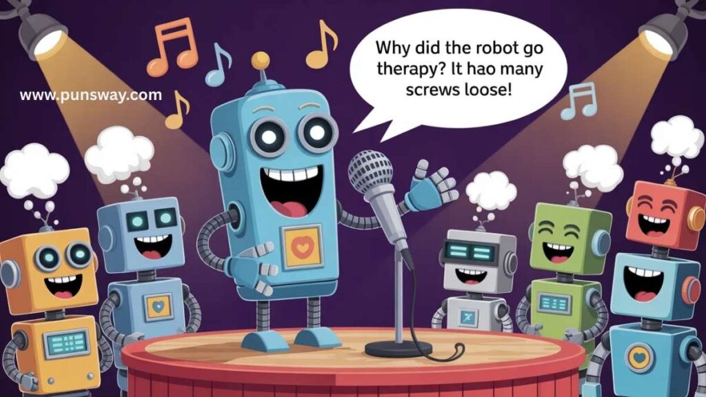 Playful Android Antics  Robot