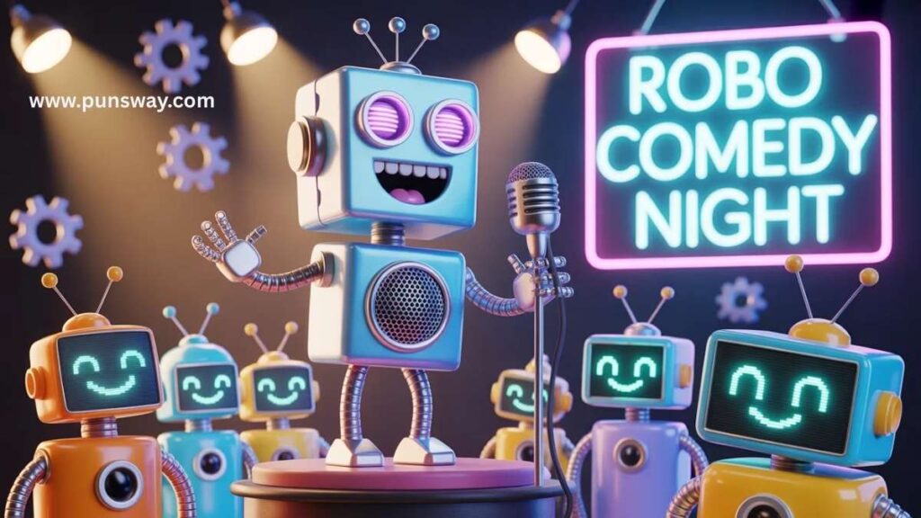 Robot Dad Joke Energy