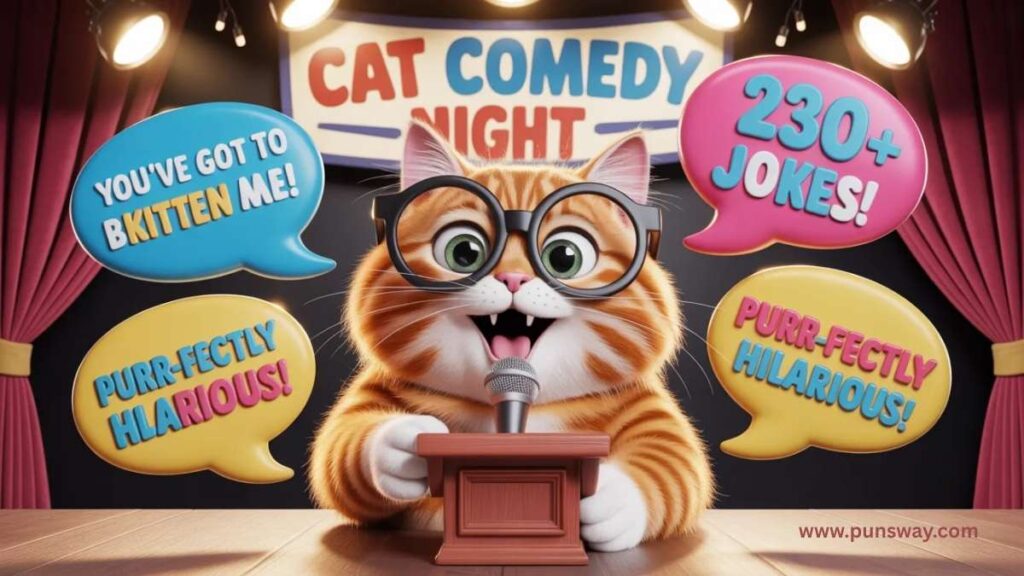 Cat Puns and Jokes 230+