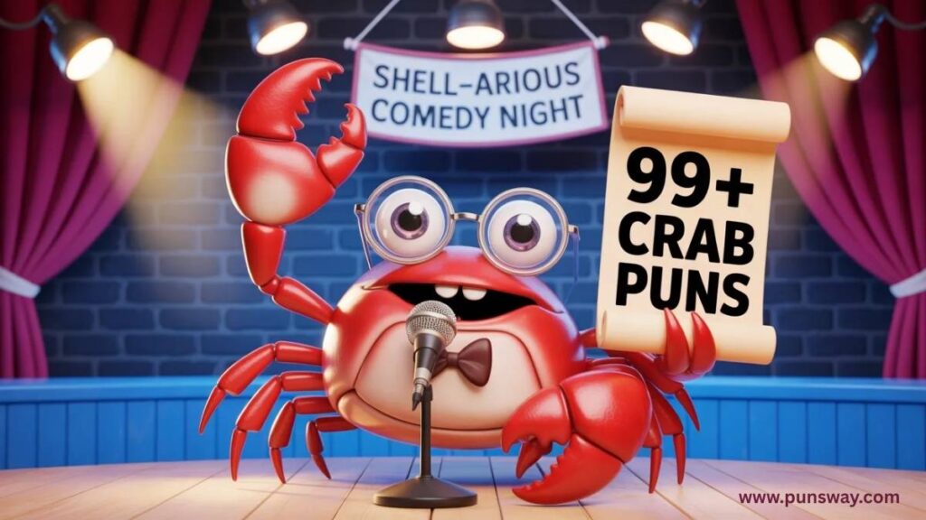 Funny Crab Puns with Clever Wordplay