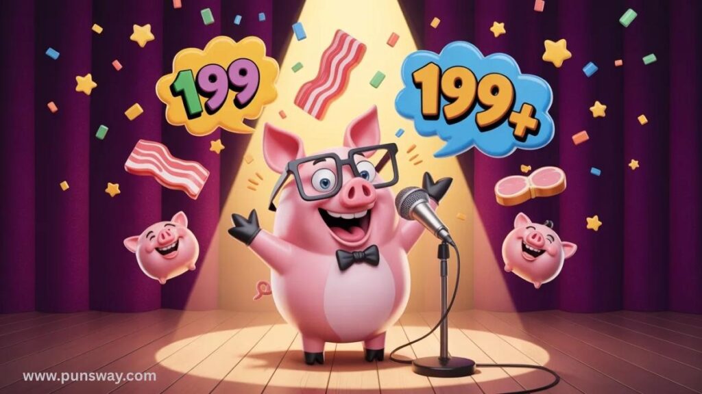 Bacon Humor and Food Pig Puns