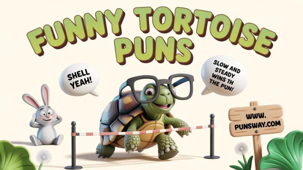 Silly and Shareable Tortoise Puns