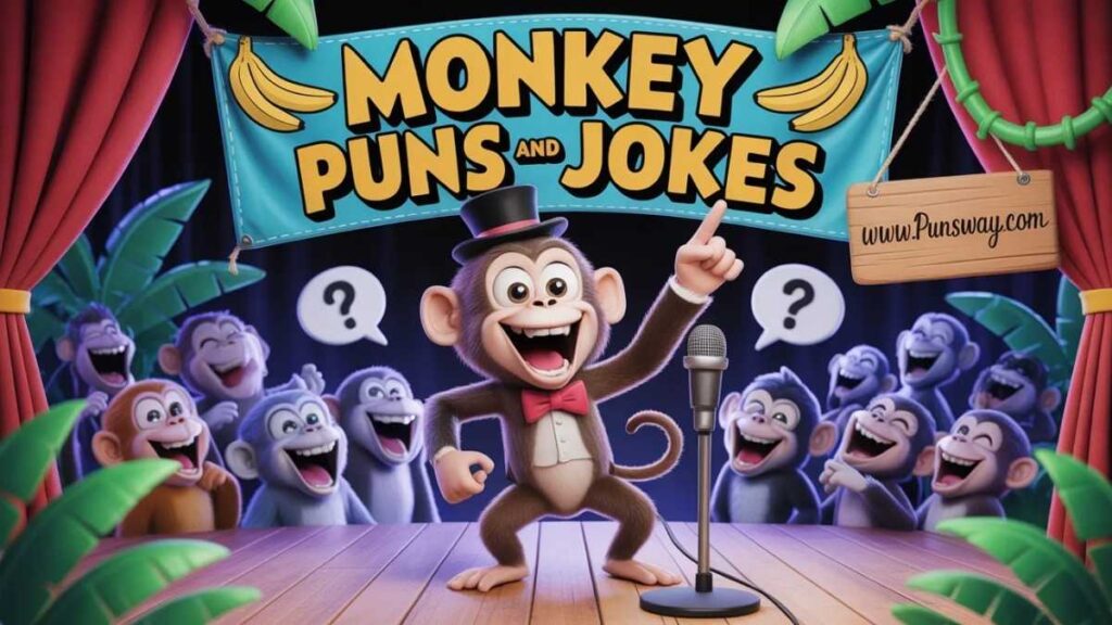 Cute Monkey Puns