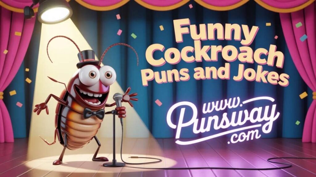 200+ Funny Cockroach Puns and Jokes