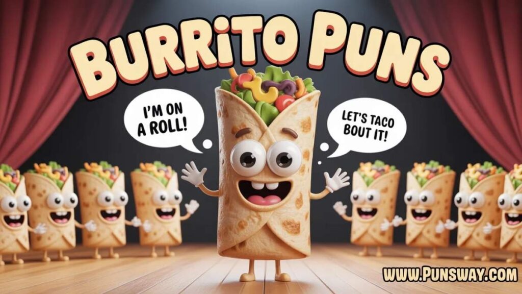 Romantic Burrito Love Puns