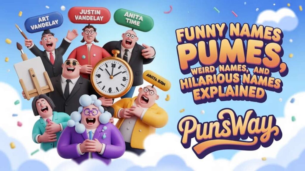 Odd Names in History and Funny Names Puns