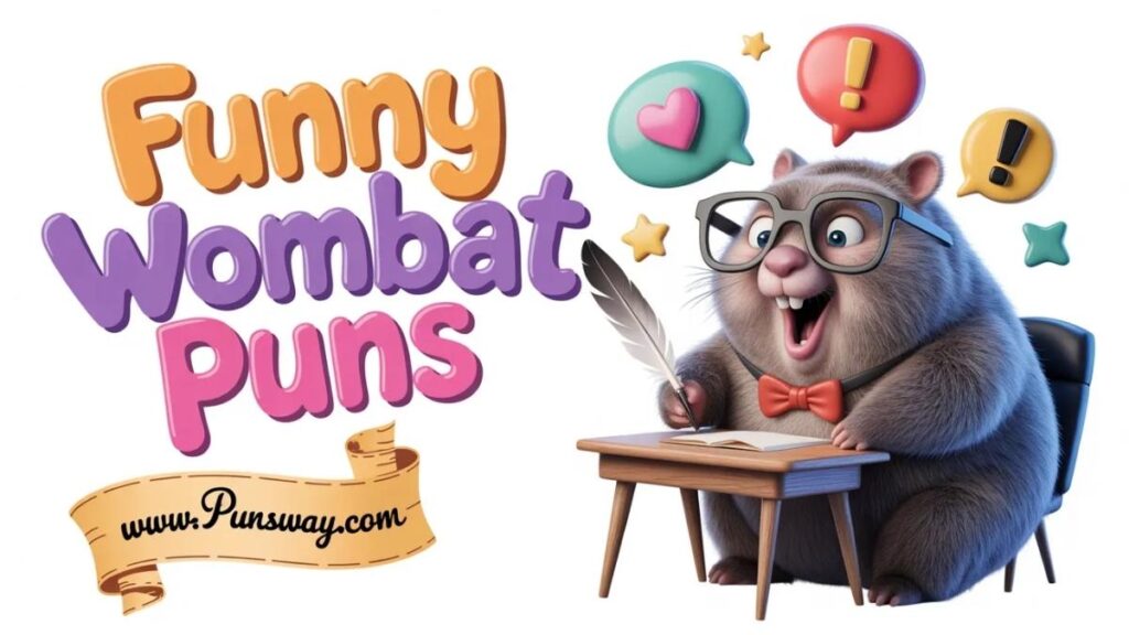 144+ funny Wombat Puns That Will Make You Laugh