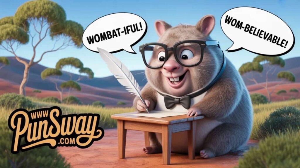 Wombat Dad Jokes