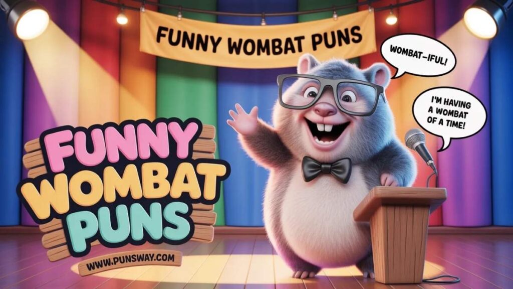 Wombat Puns One Liners