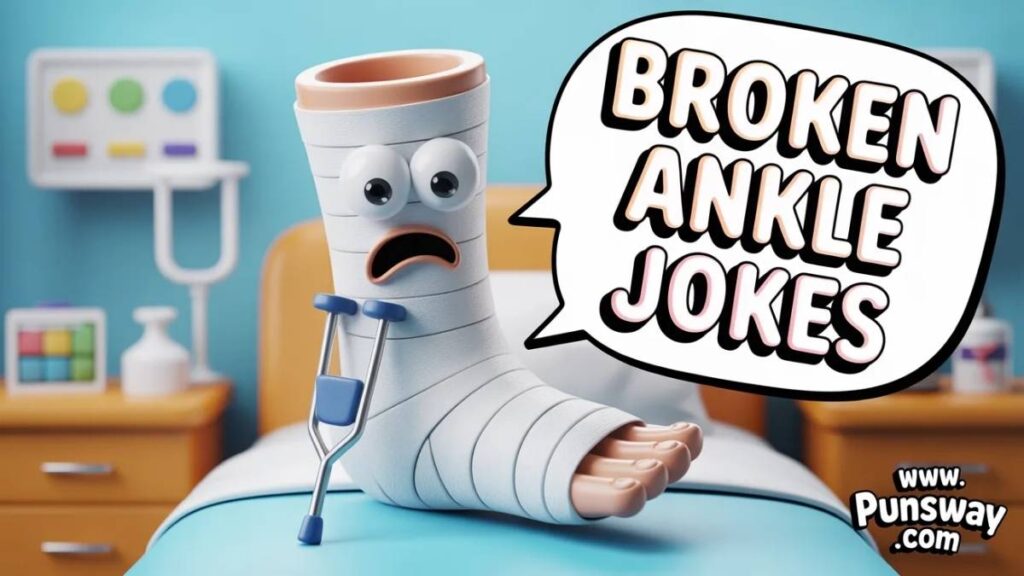 Short Broken Ankle Jokes One Liners 