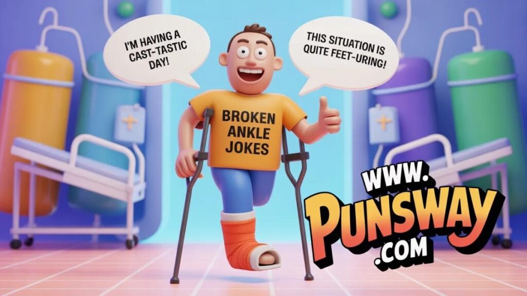 More Silly Broken Ankle Jokes