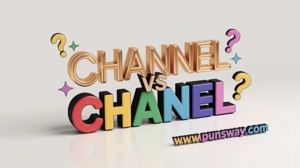 Channel vs Chanel Meaning Flow Meets Glow