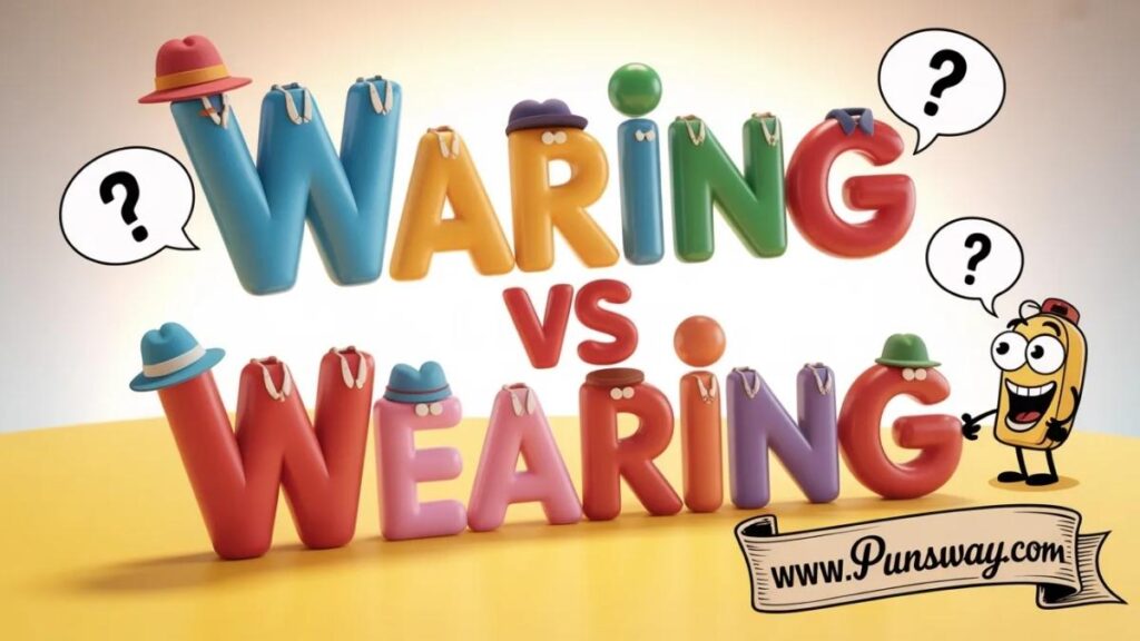 Wear vs Ware vs Where (The Confusion Trio)